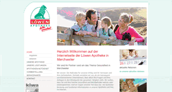 Desktop Screenshot of loewen-apotheke-merchweiler.com